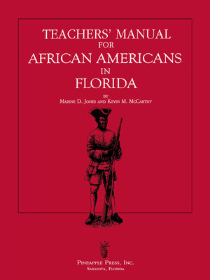 cover image of Teachers' Manual for African Americans in Florida